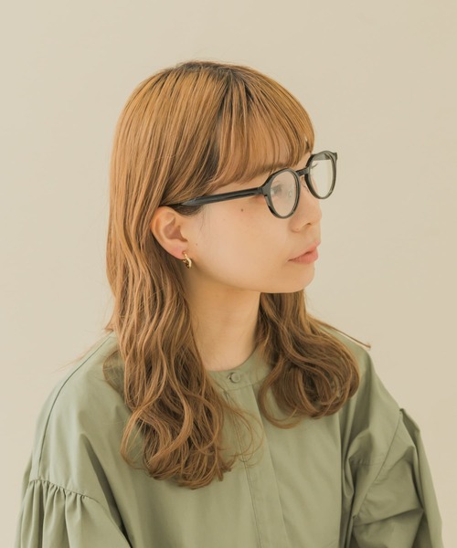 SMELLY（スメリー）の「ボストンシェイプダテメガネ（メガネ・レディース・ブラック/ブラウン系その他・-）」の15枚目の写真