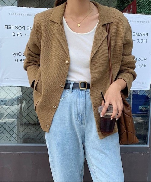 MAISON DE THERESE（メゾン ド テレーズ）の「テーラードニット