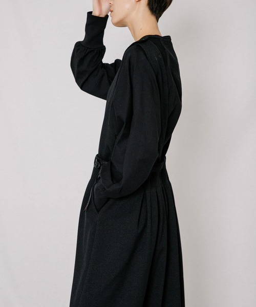 Gramicci(グラミチ)の「『イージーケア』『別注』GRAMICCI アクティブジャンパースカート(サロペット/オーバーオール・レディース・ブラウン/ブラック・ONE SIZE)」の4枚目の写真