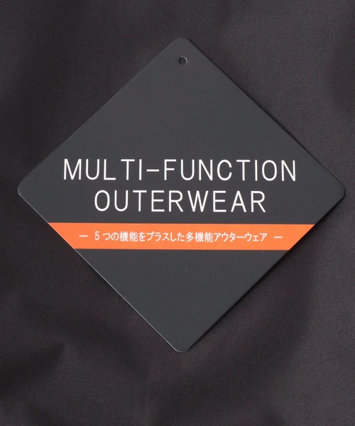 CONVERSE（コンバース）の「CONVERSE/コンバース FUNCTION FIBER DOWN JACKET/撥水 防風 静電気軽減 保温 中綿 ファイバーダウンジャケット/アウター レディース メンズ（ダウンジャケット/コート・メンズ・ベージュ/ライトグレー/ブラック/カーキ・L/LL/M）」の21枚目の写真