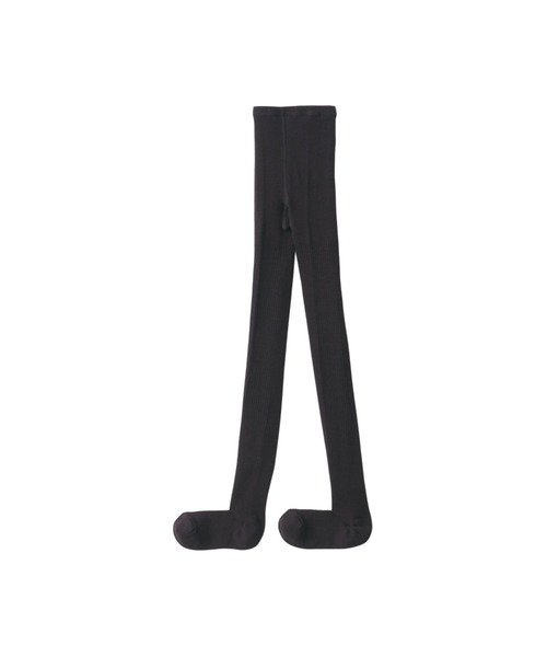 無印良品（ムジルシリョウヒン）の「足なり直角　かかとに合う　リブ編みタイツ（タイツ/ストッキング・レディース・チャコールグレー/ブラウン系3/ブラウン系その他2/ブラック・XS/S/M/L/XL/XXL）」の3枚目の写真
