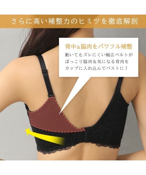 aimerfeel（エメフィール）の「×スタイルアップ 脇高 超盛ブラ(R) 単品