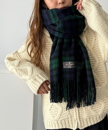 CANAL JEAN | El mar　タータンチェックストール(ストール/ショール)