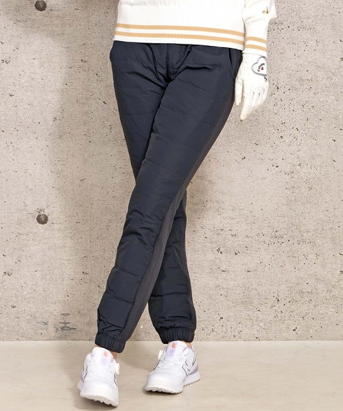 【セール】ゴルフウェア ゴルフパンツ ダウンパンツ 裏シャギーフリース レディース ジョガーパンツ（ゴルフグッズ）｜TopIsm（トップイズム）ゴルフグッズ