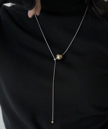 メタルボールネックレス