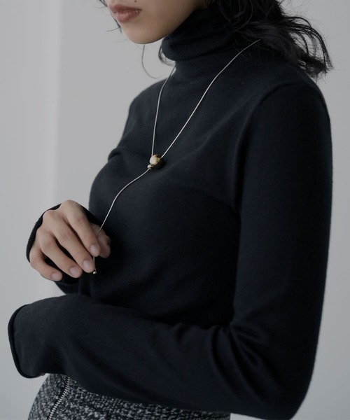 hellam（へラム）の「メタルボールネックレス（ネックレス・レディース・その他/シルバー・FREE）」の5枚目の写真