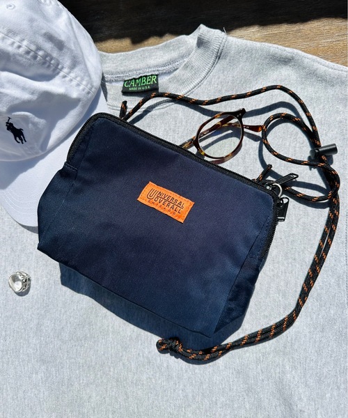 UNIVERSAL OVERALL(ユニバーサルオーバーオール)の「UNIVERSAL OVERALL / UVO/ニューデルタサコッチ / UVO-064(ショルダーバッグ・レディース・ベージュ/ブラック/ライトブルー/ネイビー/チャコールグレー/ホワイト/ライトグリーン/オレンジ/バーガンディー・ONESIZE)」の7枚目の写真
