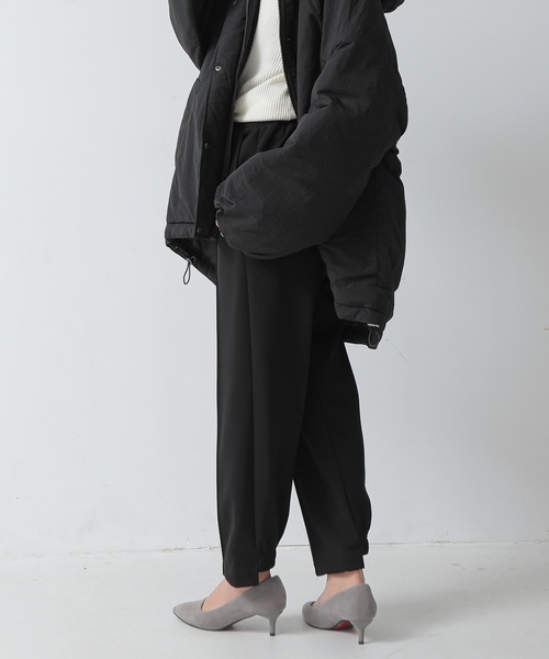 and it_(アンドイット)の「裏ベロアパンツ(その他パンツ・レディース・ブラック/モカ/アイボリー・M/L)」の6枚目の写真