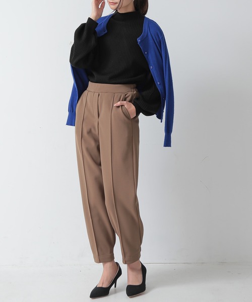 and it_(アンドイット)の「裏ベロアパンツ(その他パンツ・レディース・ブラック/モカ/アイボリー・M/L)」の10枚目の写真