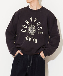 CONVERSE TOKYO | VINTAGE LIKE DAMAGED LOGO SWEAT(スウェット)