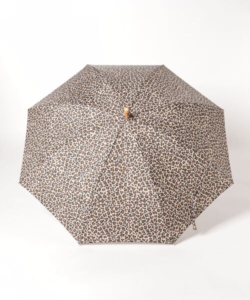 Traditional Weatherwear（トラディショナルウェザーウェア）の「【軽量】UMBRELLA BAMBOO LITE（長傘・レディース・レオパード・F）」の2枚目の写真