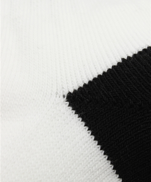 WEGO(ウィゴー)の「WEGO/BRONXロゴラインソックス(ソックス/靴下・メンズ・レッド/ブラック/ネイビー・FREE)」の6枚目の写真