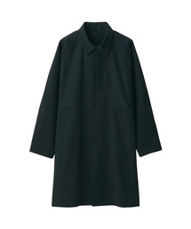 無印良品 | 燃えにくい素材を使ったステンカラーコート(ステンカラーコート)