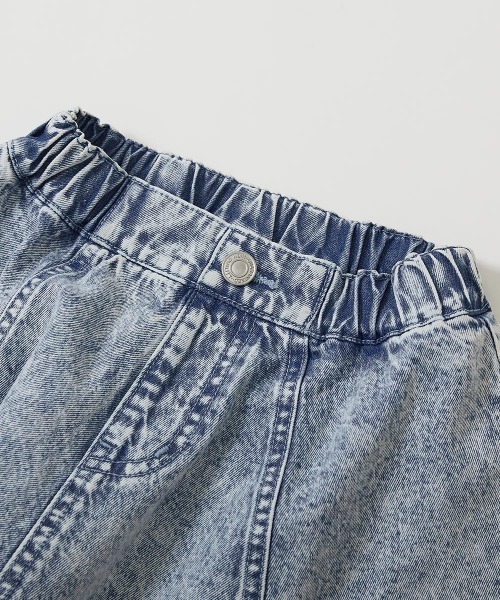 devirock(デビロック)の「ケミカルウォッシュ 1分丈 デニムスカッツ(スカート・キッズ・その他1/その他3/その他2・160cm/150cm/120cm/110cm/140cm/130cm/100cm)」の12枚目の写真