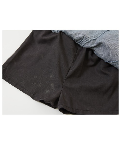 devirock(デビロック)の「ケミカルウォッシュ 1分丈 デニムスカッツ(スカート・キッズ・その他1/その他3/その他2・160cm/150cm/120cm/110cm/140cm/130cm/100cm)」の17枚目の写真