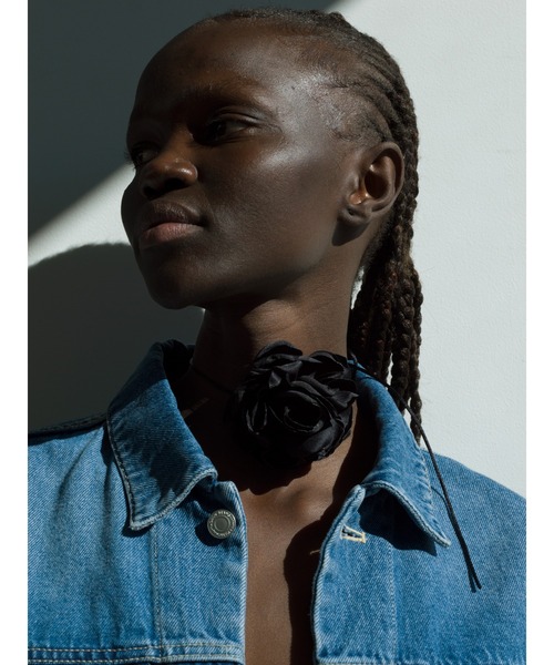 SNIDEL(スナイデル)の「デニムジャケット(デニムジャケット・レディース・ホワイト/ブラック/ブルー・FREE)」の16枚目の写真