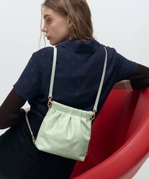 CHARLES & KEITH | Duo ドゥオ チェーンハンドルツーウェイバックパック(ショルダーバッグ)