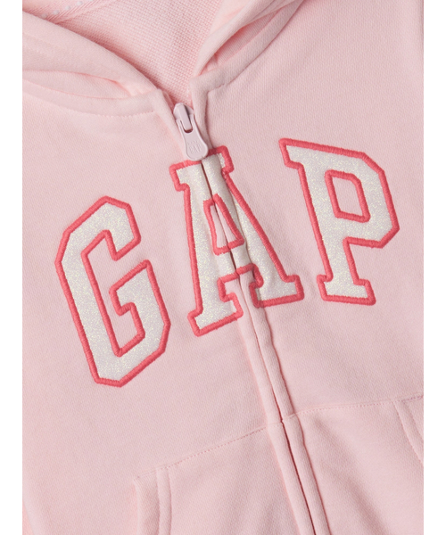 GAP(ギャップ)の「Babygap Gapロゴ ジップアップパーカー(パーカー・キッズ・その他・12-18M/18-24M/3 YRS/2 YRS/4 YRS/6-12M/5 YRS)」の2枚目の写真