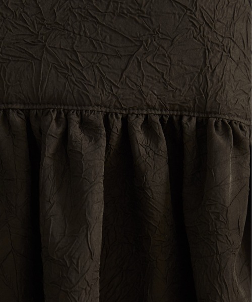 ANGIE（アンジー）の「ワッシャージャガードキャミソール（キャミソール・レディース・ベージュ/アイボリー/ブラック・FREE）」の12枚目の写真