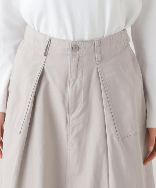 La TOTALITE(ラトータリテ)の「【Healthy denim/ヘルシーデニム】LEMON(スカート・レディース・ホワイト/チャコールグレー・36/38)」の22枚目の写真