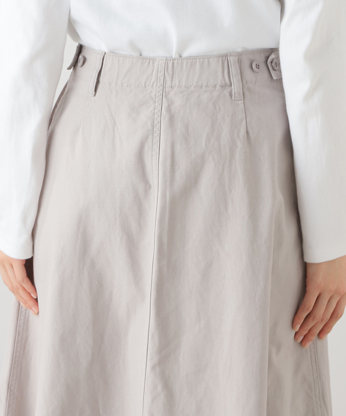 La TOTALITE(ラトータリテ)の「【Healthy denim/ヘルシーデニム】LEMON(スカート・レディース・ホワイト/チャコールグレー・36/38)」の21枚目の写真