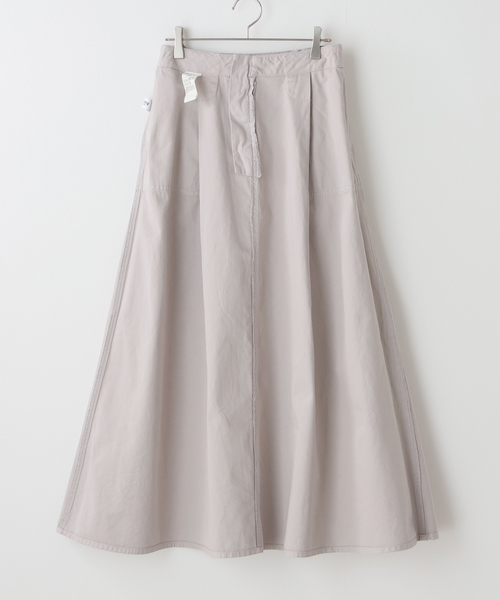 La TOTALITE(ラトータリテ)の「【Healthy denim/ヘルシーデニム】LEMON(スカート・レディース・ホワイト/チャコールグレー・36/38)」の15枚目の写真