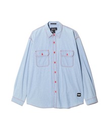 MANASTASH/マナスタッシュ/POINT COL WORK SHIRTS/ポイントコルワークシャツ