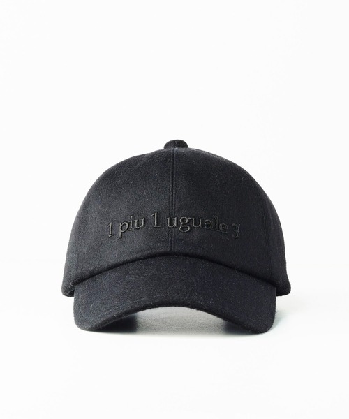 1 piu 1 uguale 3（ウノピゥウノウグァーレトレ）の「【UNISEX】113 6PANEL CAP（キャップ・メンズ・ダークブラウン/ブラック/カーキ・FREE）」の2枚目の写真