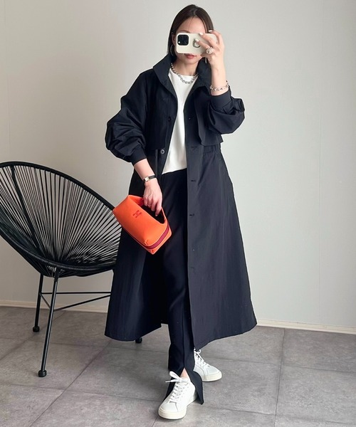 Ada.（エイダ）の「スプリングコート ストーム フラップ スタンド