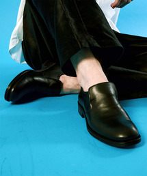 EARLE | EARLE アール / Drape slip-on ドレープスリッポンレザーシューズ / ER4104(ドレスシューズ)