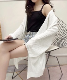 トッパーカーディガン レディース春夏薄手