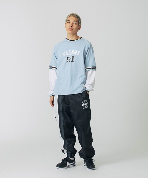 XLARGE(エクストララージ)の「TWO LINE TRACK PANTS(その他パンツ・メンズ・ブラック/グレー/ネイビー・S/M/L/XL)」の17枚目の写真