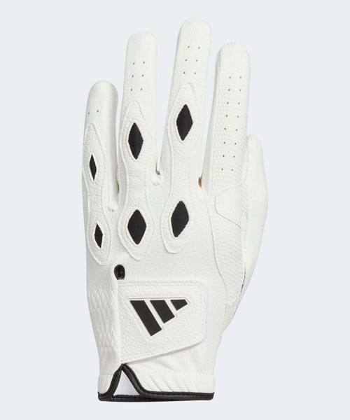 adidas(アディダス)の「マルチフィット 24 グローブ【adidas Golf/アディダスゴルフ】(手袋・メンズ・ホワイト×ブラック/ホワイト×レッド/ホワイト×グレー/ブラック×ホワイト/ホワイト×ライム・21.0cm/22.0cm/23.0cm/24.0cm/25.0cm/26.0cm)」の1枚目の写真