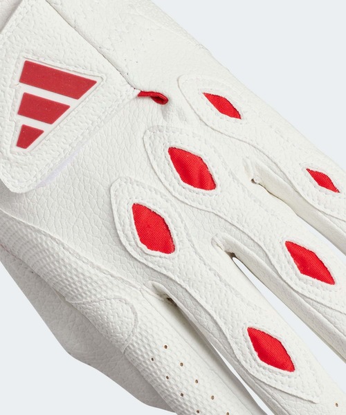 adidas(アディダス)の「マルチフィット 24 グローブ【adidas Golf/アディダスゴルフ】(手袋・メンズ・ホワイト×ブラック/ホワイト×レッド/ホワイト×グレー/ブラック×ホワイト/ホワイト×ライム・21.0cm/22.0cm/23.0cm/24.0cm/25.0cm/26.0cm)」の7枚目の写真