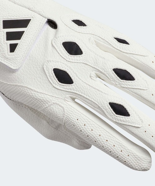 adidas(アディダス)の「マルチフィット 24 グローブ【adidas Golf/アディダスゴルフ】(手袋・メンズ・ホワイト×ブラック/ホワイト×レッド/ホワイト×グレー/ブラック×ホワイト/ホワイト×ライム・21.0cm/22.0cm/23.0cm/24.0cm/25.0cm/26.0cm)」の9枚目の写真