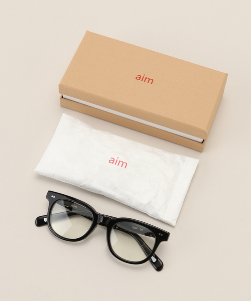 SLOBE IENA（スローブイエナ）の「【Aim/エイム】メガネ（メガネ・レディース・ブラック・FREE）」の2枚目の写真