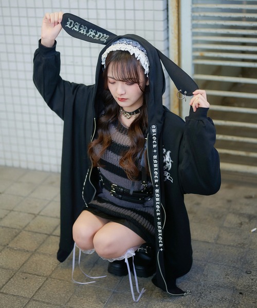 DARRDY/ダーディー　ビッグフリルジャージトップス ピンク DARRDY（ダーディー）の「【DARRDY/ダーディー】フリルジャージ