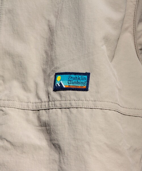Franklin Climbing（フランクリンクライミング）の「【Franklin Climbing/フランクリンクライミング】マウンテンジャケット（マウンテンパーカー・メンズ・グレー/グリーン/オレンジ/ブラック/グレイッシュブルー・L/M/S）」の7枚目の写真