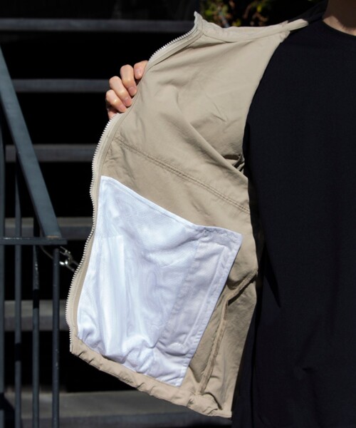 Franklin Climbing（フランクリンクライミング）の「【Franklin Climbing/フランクリンクライミング】マウンテンジャケット（マウンテンパーカー・メンズ・グレー/グリーン/オレンジ/ブラック/グレイッシュブルー・L/M/S）」の11枚目の写真