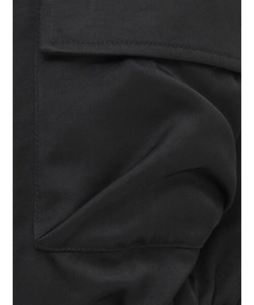 EMODA(エモダ)の「アウトポケットショートベスト(ベスト・レディース・アイボリー/ブラック/グレー・FREE)」の6枚目の写真