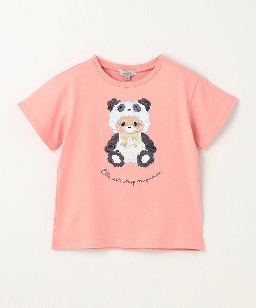 ANY(エニィ)の「ミラクルスパンコール 半袖 Tシャツ(Tシャツ/カットソー・キッズ・黄緑系/ピンク系/ライラック系・110/120/130/100)」の16枚目の写真