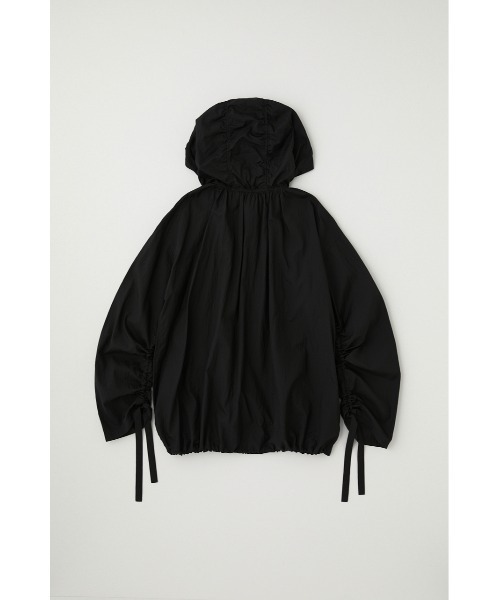 M_（エムアンダーバー）の「フッ素フリーの撥水加工が嬉しい リサイクルナイロン使用　エアーブルゾン（ブルゾン・レディース・アイボリー/ブラック・FREE）」の18枚目の写真