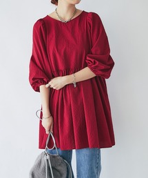 un dix cors | 《リバイバルアイテム》前後2WAYサッカーチュニック(シャツ/ブラウス)