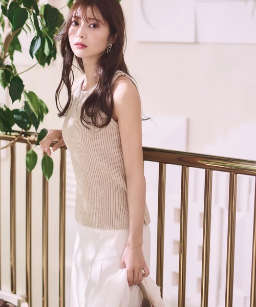 PROPORTION BODY DRESSING(プロポーションボディドレッシング)の「アメスリラメニット / 1214170406(ニット/セーター・レディース・ゴールド/ブラック/シルバー・FREE)」の3枚目の写真