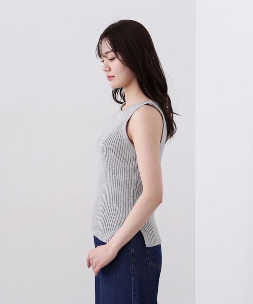 PROPORTION BODY DRESSING(プロポーションボディドレッシング)の「アメスリラメニット / 1214170406(ニット/セーター・レディース・ゴールド/ブラック/シルバー・FREE)」の7枚目の写真