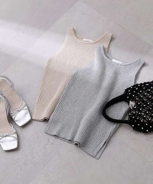 PROPORTION BODY DRESSING(プロポーションボディドレッシング)の「アメスリラメニット / 1214170406(ニット/セーター・レディース・ゴールド/ブラック/シルバー・FREE)」の14枚目の写真