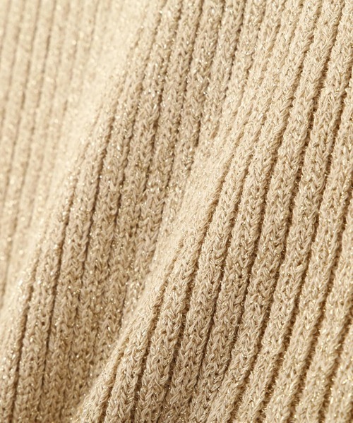 PROPORTION BODY DRESSING(プロポーションボディドレッシング)の「アメスリラメニット / 1214170406(ニット/セーター・レディース・ゴールド/ブラック/シルバー・FREE)」の19枚目の写真
