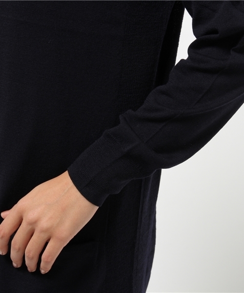 Drawing Numbers（ドローイング ナンバーズ）の「Wishロングカーデ（カーディガン/ボレロ・レディース・ホワイト/グレー/ネイビー・38）」の8枚目の写真