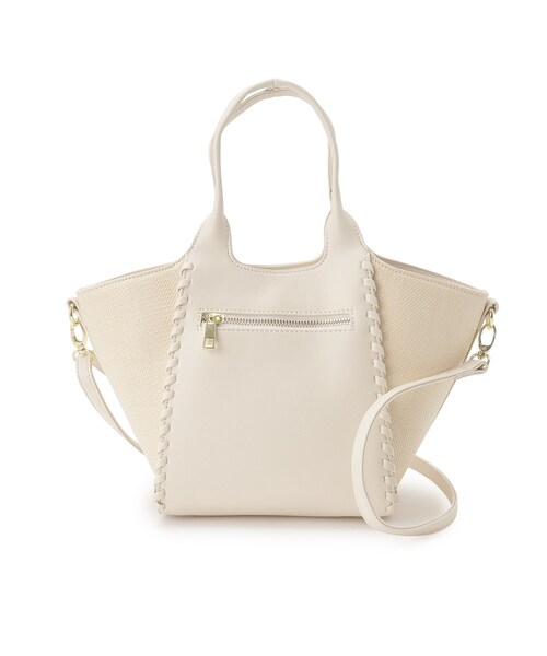 grove（グローブ）の「◆カガリクリテ2WAYトート（トートバッグ・レディース・サックスブルー/アイボリー/キャメル/ライトグレー・00）」の19枚目の写真