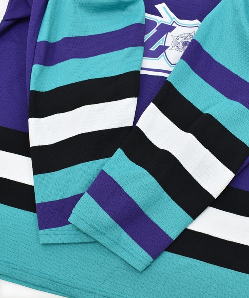 VINTAGE（ヴィンテージ）の「【ヴィンテージ古着】90's BauER / バウアー BLUES ホッケージャージ カナダ製（ジャージ・メンズ・パープル・X-LARGE）」の7枚目の写真